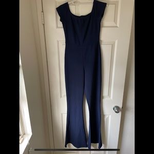 Navy blue jumpsuit